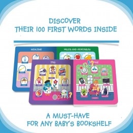 Carte cu sunete in limba engleza pentru copii Ditty Bird - First 100 Words