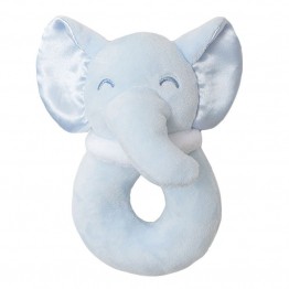 Jucarie zornaitoare elefantel bleu Soft Touch