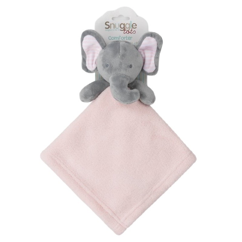 Jucarie cu paturica pentru bebelusi model elefantel