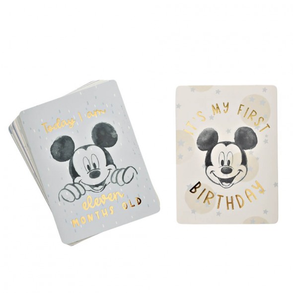 Set cartonase tip milestone pentru primele evenimente ale bebelusului - Mickey