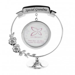 Ornament rama foto cu cristal Swarovski Special Grandma
