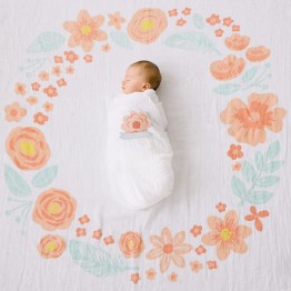 Pearhead - Paturica aniversara bebelusi model floral