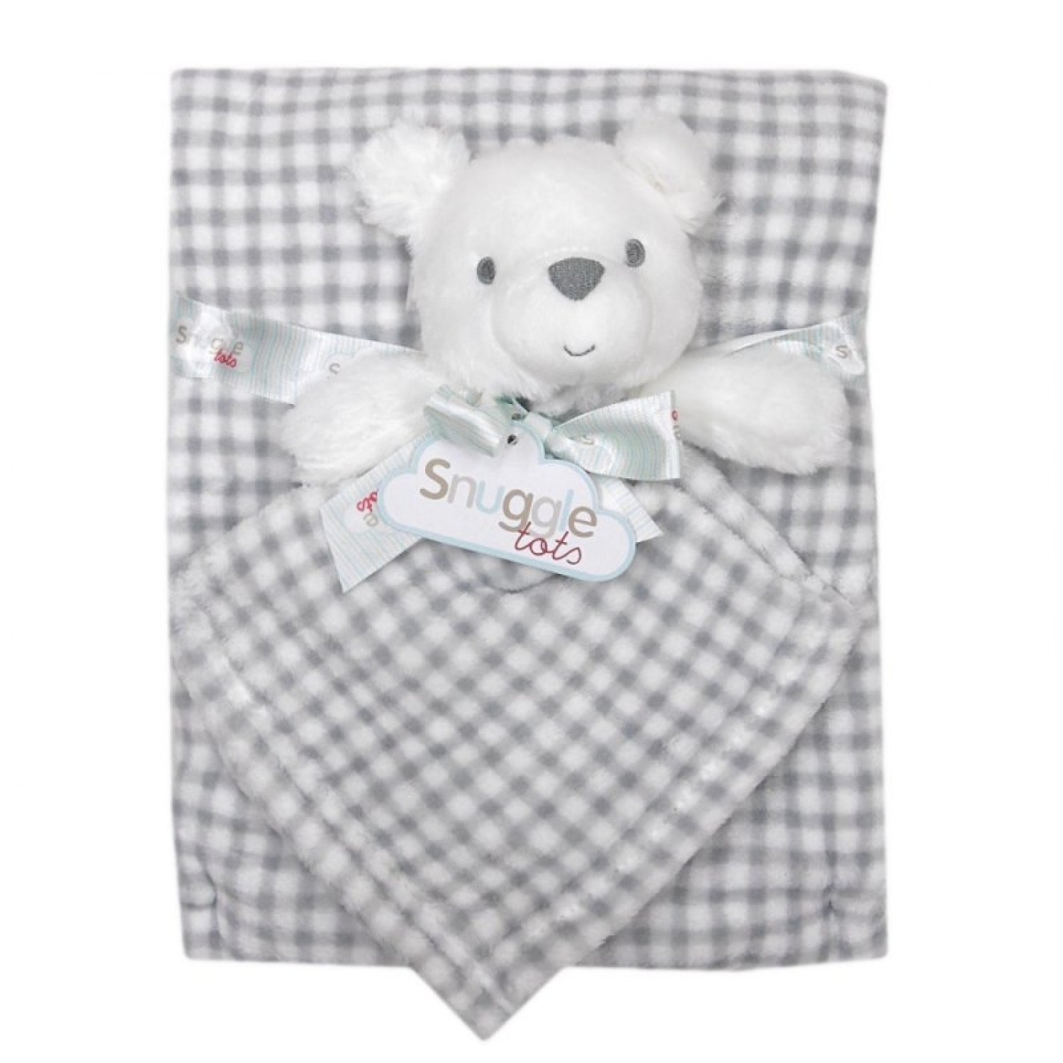 Set cadou pentru bebelusi cu jucarie plus si paturica - model ursulet krbaby.ro