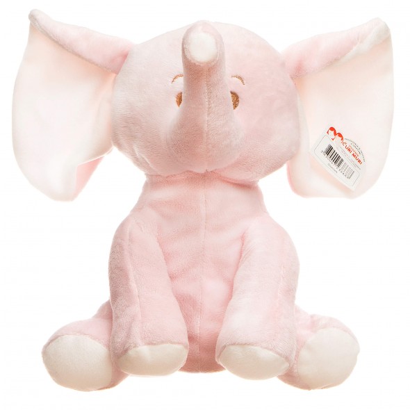Baby Hug - Elefantel roz din plus