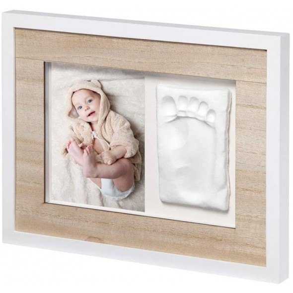 Rama foto din lemn cu amprenta Tiny Style Baby Art