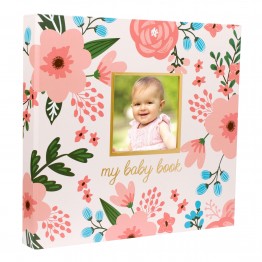 Pearhead - Set cadou caietul bebelusului model floral krbaby.ro