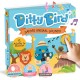 Carte cu sunete in limba engleza pentru copii Ditty Bird - Safari Animal Sounds