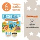 Carte cu sunete in limba engleza pentru copii Ditty Bird - Safari Animal Sounds