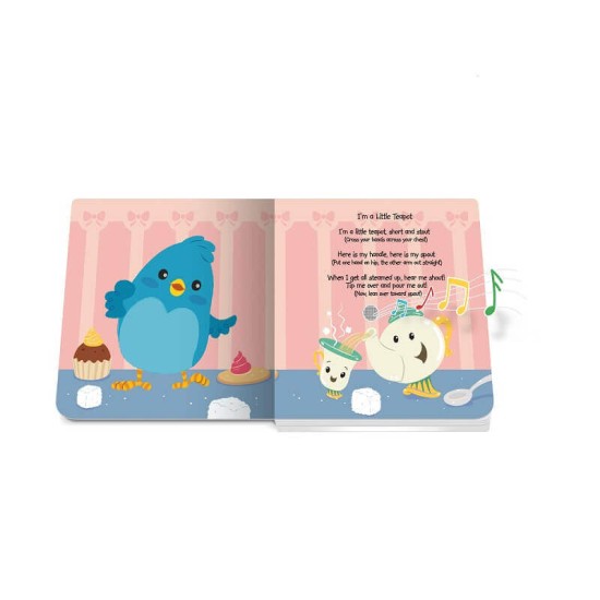 Carte cu sunete in limba engleza pentru copii Ditty Bird - Action Songs