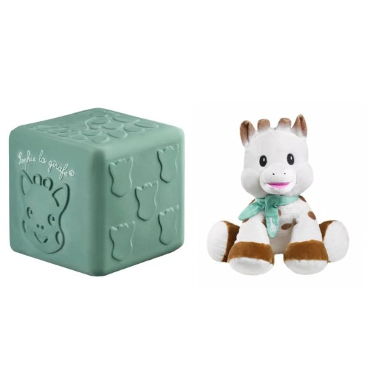 Set cadou girafa Sophie cub si plus