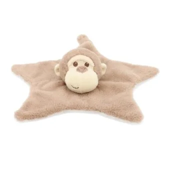 Jucarie atasament cu paturica si maimutica Keel Toys