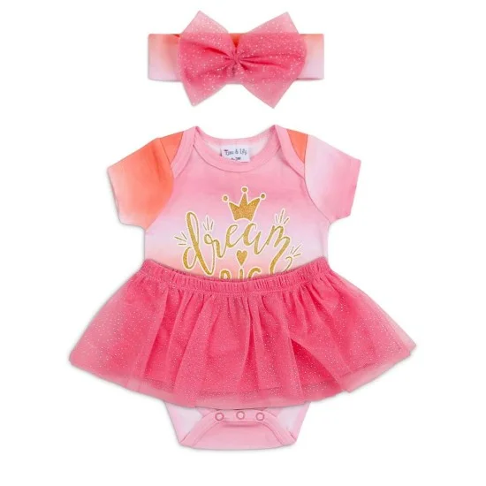 Set cadou bebelusi 3 piese Dream Big marime 0-3 luni