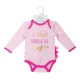 Set 3 piese pentru fetite Through Night Mother's Choice - marimea 3-6 luni