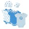Set cadou bebe 5 piese bumbac model leu 0-3 luni