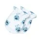 Set cadou bebe 5 piese bumbac model monstruleti 0-3 luni