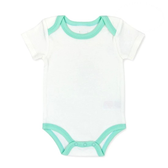 Set cadou bebe 5 piese bumbac model stele si nori 3-6 luni