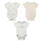 Set 3 body-uri pentru bebelusi Hello Sunshine - marimea 6-9 luni