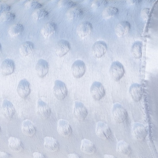 Paturica Bebelusi Minky Bleu - Moale si Senzoriala