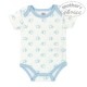 Set cadou bebe 5 piese bumbac model girafa si elefant 3-6 luni