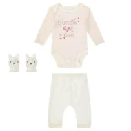Set 3 hainute de iarna pentru bebelusi model vulpita Mother's Choice - marimea 3-6 luni