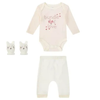 Set 3 hainute de iarna pentru bebelusi model vulpita Mother's Choice - marimea 3-6 luni