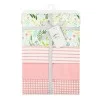 Set 4 paturici subtiri din bumbac pentru bebelusi
