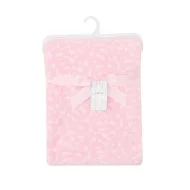 Paturica roz din fleece pentru bebelusi - Mother's Choice