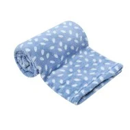 Paturica bleu din fleece pentru bebelusi - Mother's Choice