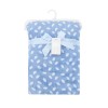 Paturica bleu din fleece pentru bebelusi - Mother's Choice