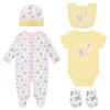 Set cadou bebelusi 5 piese bumbac model love Mother's Choice - marimea 0-3 luni