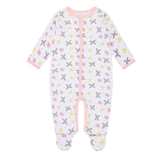 Set cadou bebelusi 5 piese bumbac model love - marimea 0-3 luni