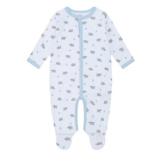 Set cadou bebelusi 5 piese bumbac model big world - marimea 3-6 luni