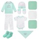 Set cadou nou nascuti 10 piese din bumbac model norisor - Mother's Choice