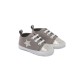 Pantofiori bebe gri cu ursulet Soft Touch