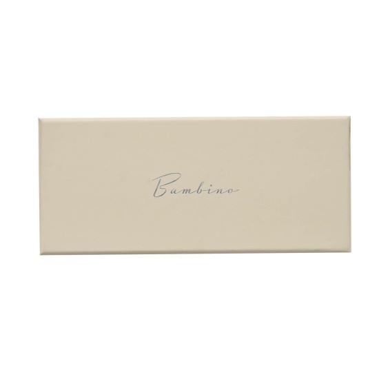 Set cadou 3 tacamuri argintate pentru bebelusi Bambino by Juliana