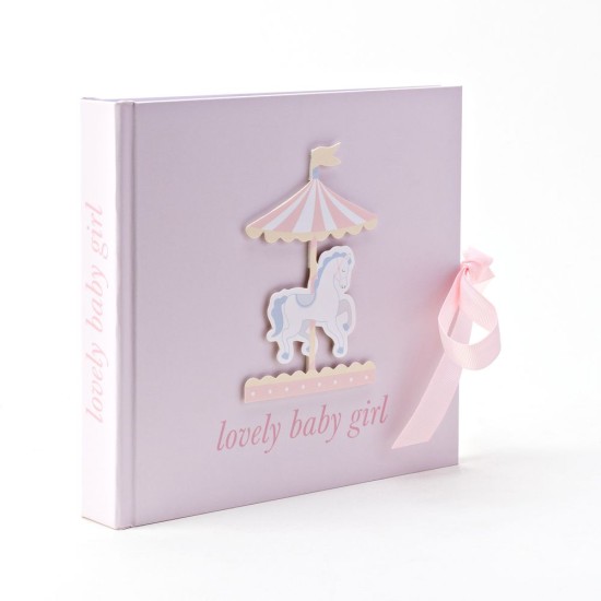 Album foto pentru fetita Hello Baby - model carusel