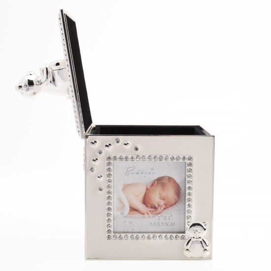 Bambino by Juliana - Cub argintat cu spatii pentru fotografie