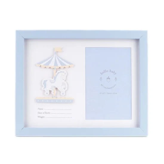 Rama foto pentru baietel Hello Baby - model carusel