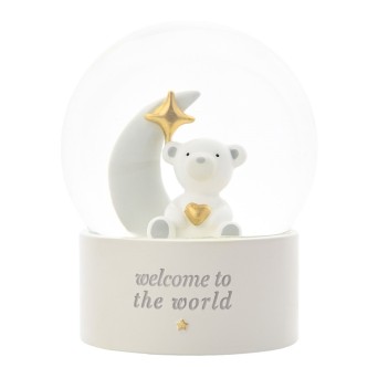 Glob cu ursulet Welcome to the World Bambino by Juliana