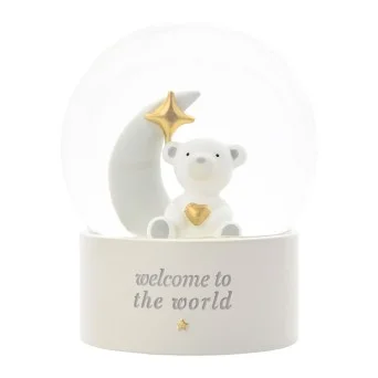 Glob cu ursulet Welcome to the World Bambino by Juliana