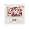 Rama foto pentru familie Love Life alba