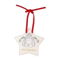 Disney Magical Beginnings - Placuta din lemn First Christmas Eeyore