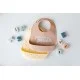 Set bavete din silicon Pearhead Peach