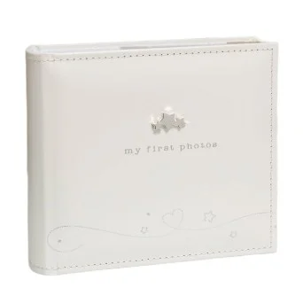 Album foto pentru bebelusi 80 de fotografii Twinkle Twinkle alb