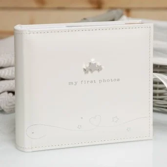 Album foto pentru bebelusi 80 de fotografii Twinkle Twinkle alb