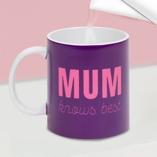 Cana termo cu mesaj Mum knows best