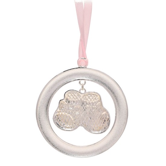 Botosei Bambino Silver Plated Hanging Bootie Roz