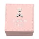 Cutie amintiri bebelusi Bambino Tooth and Curl roz