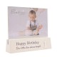 Rama foto tip block Bambino by Juliana 1st Birthday mesaj Happy Birthday micuta stea