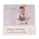Rama foto tip block Bambino by Juliana 1st Birthday mesaj Happy Birthday micuta stea